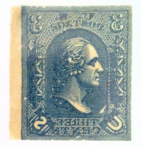 Scott #79-E8a - 3c Blue - Loewenberg Decalcomania - Essay