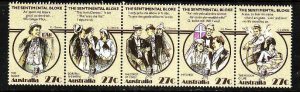 Australia-Sc#881- id6-unused NH set-The Sentimental Bloke-1983-