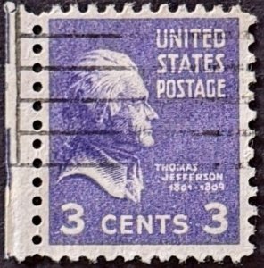 US stamp #807 used