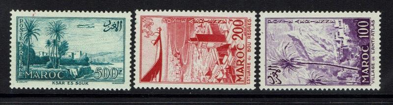 French Morocco - SC# C53 - C55 - Mint Hinged - Lot 040917