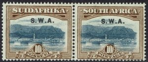 SOUTH WEST AFRICA 1927 TABLE MOUNTAIN 10/- PAIR