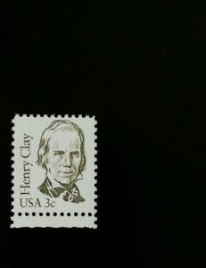 1983 3c Henry Clay, Senator Scott 1846 Mint F/VF NH