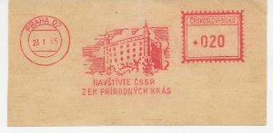 Meter cut Czechoslovakia 1965 Visit CSSR