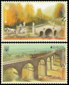 2018 Ukraine 1689-90 Europe CEPT / Bridges 14,00 €