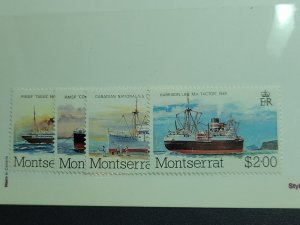 Montserrat  Scott #539-42 Mint Never Hinged