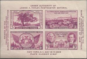 # 778 MINT NEVER HINGED TIPEX S/S