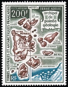 French Antarctic FSAT Stamps # C22 MNH XF Scott Value $70.00