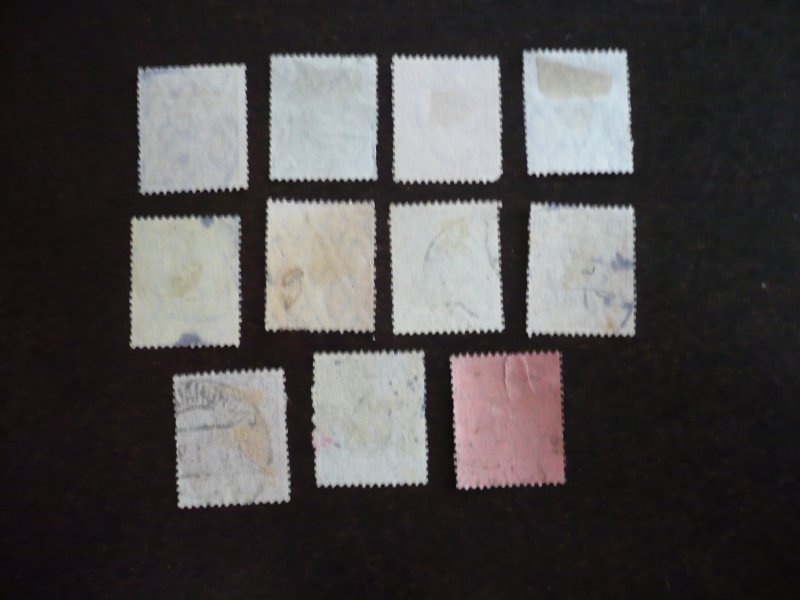 Stamps - Germany - Scott# 81-91 - Used Part Set of 11 Stamps