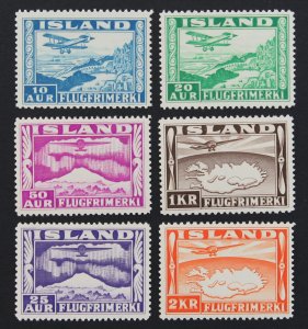 Iceland #C15-C20 MVLH (Complete Set) of 6 Airmail
