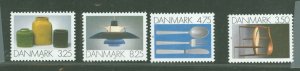 Denmark #941-944  Single (Complete Set) (Art)