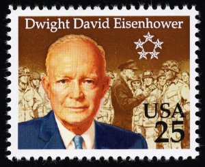 US 2513 MNH VF 25 Cent Dwight David Eisenhower