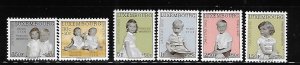 Luxembourg 1962 Prince and Princess Maria Jean Children Sc B228-B233 MNH A1730