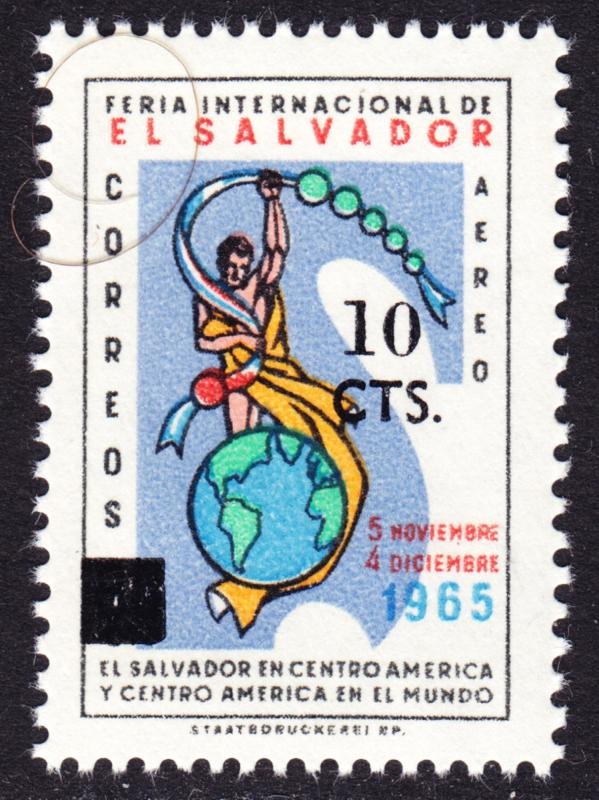 El Salvador Scott C323   VF mint OG NH.