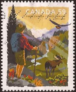 Canada - Scott# (050 - used booklet single) 2470 (2011) V...