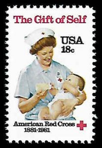 PCBstamps   US #1910 18c American Red Cross, MNH, (39)