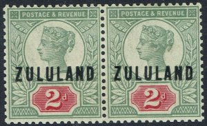 ZULULAND 1888 QV GB 2D PAIR  