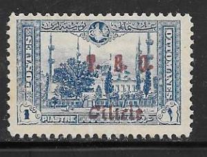 Cilicia #75  1pi blue (MNG)  CV$4.75