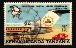 Kenya Uganda Tanganyika Used Scott 295