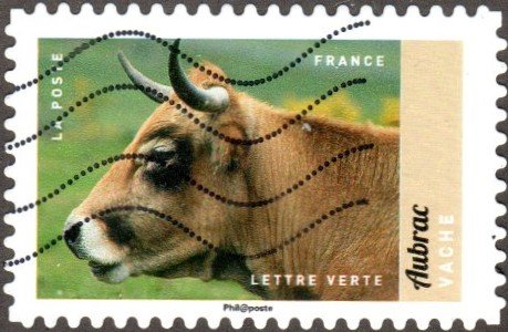 France 5192 - Used - (73c) Cow (2017) (cv $1.10)