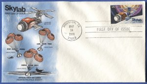 US 1974 Sc 1579 10c Skylab VF Houston TX First Day Cover - Space