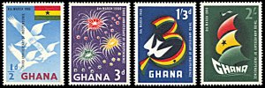 Ghana 71-74, MNH, 3rd Anniversary of Independence