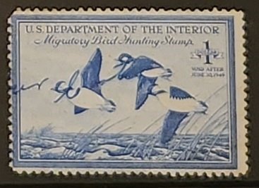 USA #RW15 duck stamp CV $12