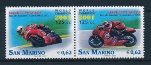 [25177] San Marino 2002 Motor Racing MNH