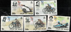 ISLE OF MAN 1982 MOTORCYCLES MNH