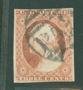 United States #11 Used Single (Fancy Cancel)