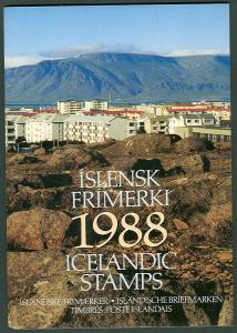 ICELAND 1988 OFFICIAL YEARSET