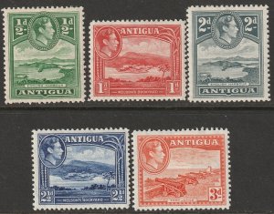 Antigua 84-85,87-89 partial set MLH