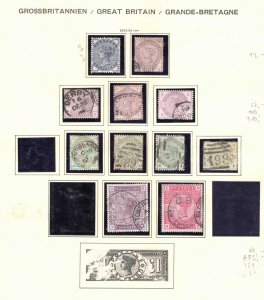 MOMEN: GREAT BRITAIN VALUABLE CLASSIC COLLECTION LOT #66695*