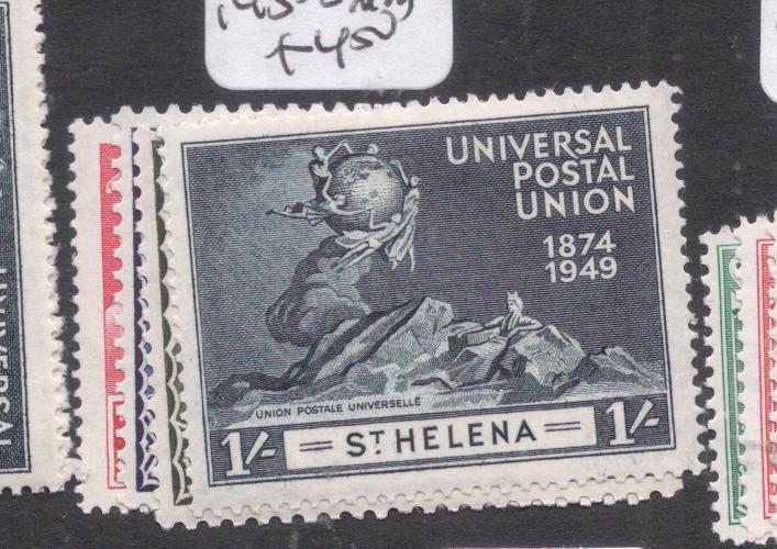 St Helena UPU SG 145-8 MOG (8dlz)