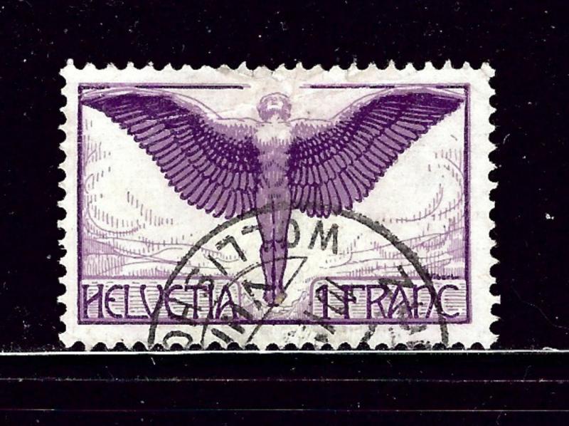 Switzerland C12 Used 1924 issue