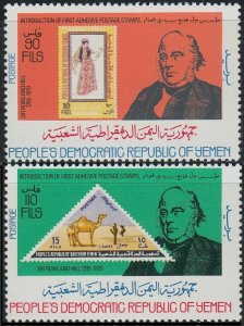 1979 Yemen PDR 242-243 100 years of Rowland Hill 