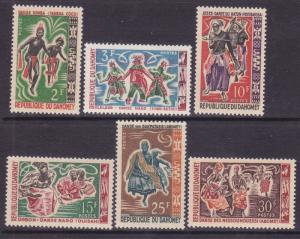 Dahomey 185-90 MNH 1964 African Regional Dances Full set of 6 Very Fine