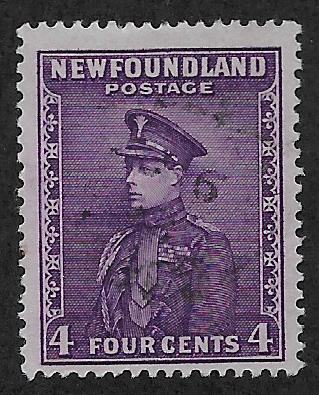 NEWFOUNDLAND SC# 188 FVF/U 1932