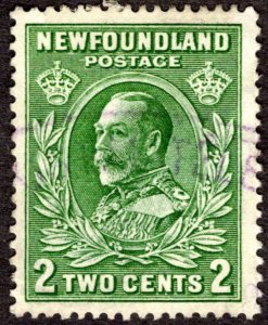 1932, Newfoundland 2c, Used, Sc 186