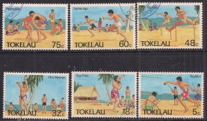 Tokelau 1987 QE2 set Olympic sports used ( 929 )