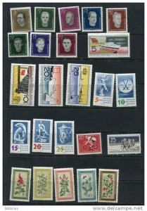 Germany/DDR 1960 Accumulation MNH/MH Complete sets Cv 29 euro