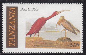Tanzania 308 Scarlet Ibis 1986