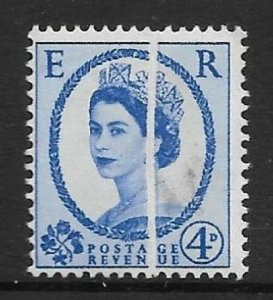 Sg 576a 4d Wilding Multi Crowns with pre printing paper fold UNMOUNTED MINT/MNH 