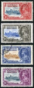 Bechuanaland Protectorate SG111/14 1935 Silver Jubilee Set Fine Used