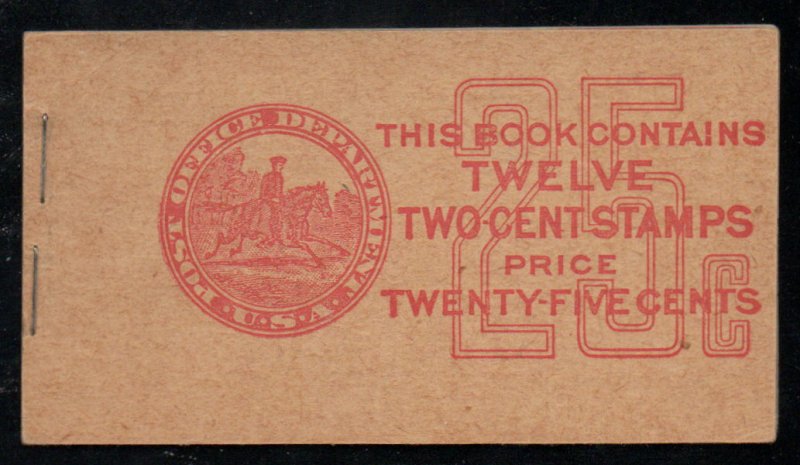 USA #634d BK80 COMPLETE BOOK, VF NH, post office fresh, NICE!