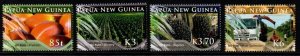 PAPUA NEW GUINEA SG1349/52 2009 OIL PALM FARMING MNH