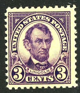 U.S. #555 MINT OG HR