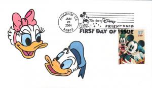 #3865 Disney - Mickey Mouse PMW FDC