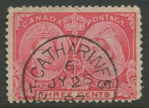 STAMP STATION PERTH Canada #53 QC Jubilee Definitive Used - CV$3.00