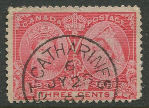 STAMP STATION PERTH Canada #53 QC Jubilee Definitive Used - CV$3.00