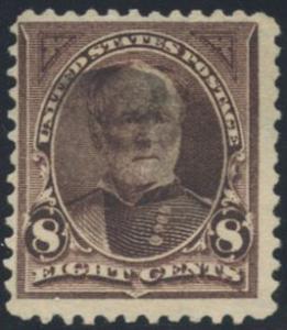 US Scott #272a Used, F, USIR Watermark, PFC